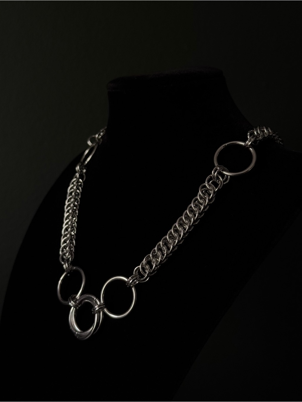 316 Stainless Steel Chainmail Necklace